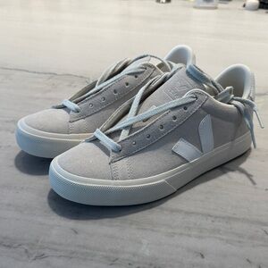 Veja Canpo Suede Women's Natural White Sneakers